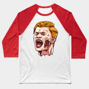 The Norway Zombie Illustration Baseball T-Shirt